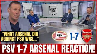 DEBATE: PSV 1-7 ARSENAL! WAS THIS ARSENAL'S GREATEST PERFORMANCE IN CHAMPIONS LEAGUE HISTORY?