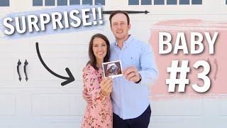 SURPRISE!!! WE ARE 15 WEEKS PREGNANT WITH BABY #3 // Simply Allie Pregnancy Announcement