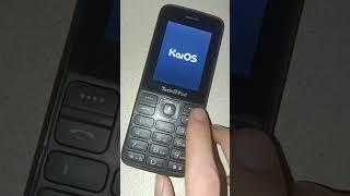 Start and shutdown: Tech pad - KaiOS ONE