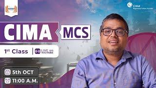 CIMA MCS Live Batch Starting 5th October 2024 | Prakash Saraf | First Class Free on YouTube!