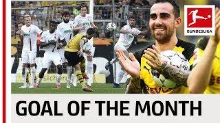 Paco Alcacer - October 2018's Goal of the Month Winner