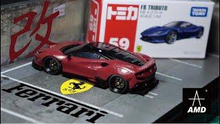 1/62 Ferrari F8 tomica_Custom小車改造[AMD_tw]