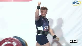 Men 93 & 105 kg A-Groups - 2025 European Open Classic Powerlifting Championships