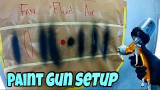 How to Setup your Paint Gun to Spray a Car Guide!