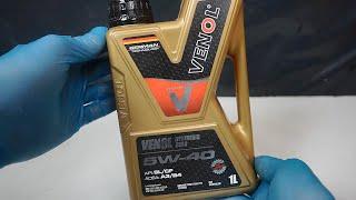 Venol 5W40 Synthetic Gold Plus What does the original engine oil look like?