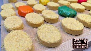 How to make a Yummy "POLVORON" | Made in CornMeal | Fannie's Cookery