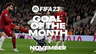 Liverpool FC Goal of the Month result | November