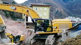 PROVA IMPEGNATIVA per questo ESCAVATORISTA con il suo CATERPILLAR 352 next generation