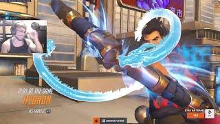 POTG! HYDRON INSANE HANZO GAMEPLAY SEASON 12 OVERWATCH 2 GAMEPLAY