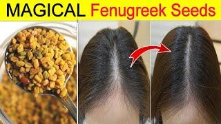 Increase Hair Volume Naturally | 2 Best Ways To use Fenugreek Seeds For Hair