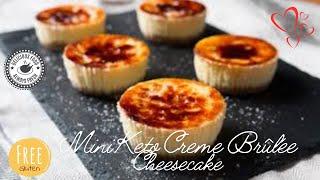 The perfect Mini Keto Creme Brûlée Cheesecakes