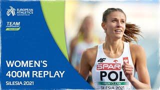 Women’s 400m Final - Team Championships Silesia 2021