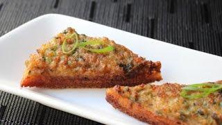 Shrimp Toast - Crispy Fried Shrimp Appetizer Recipe - How to Make Shrimp Toasts