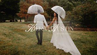 “I knew we’d be standing here today…” | Kiera + Austin | Rainy Wedding Day - Kansas Wedding