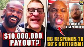 UFC 309 Payouts & Salaries REVEALED! DC RESPONDS to Bo Nickal's criticism! BKFC $25M tournament!