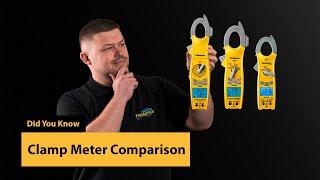 Electrical Clamp Meter Comparison | SC260, SC480, SC680 | Fieldpiece Europe