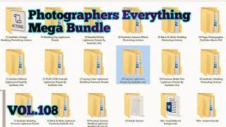 Photographers Everything Mega Bundle | Studio working All data Pack Free | Mohit Studio97