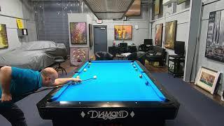 Scott's Pool Drills - 12 Ball Rail Drill