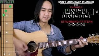 Don't Look Back In Anger Guitar Cover Oasis  |Tabs + Solo|