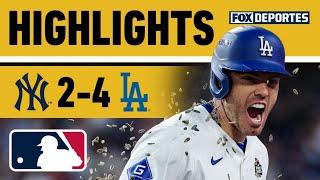  DODGERS GANAN OTRA VEZ VS. YANKEES | New York Yankees 2-4 Los Angeles Dodgers | HIGHLIGHTS | MLB