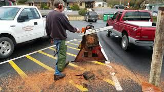 The Chainsaw Guy Shop Talk West Coast Performance Muscle Saws Stihl 036 Pro Test Saw