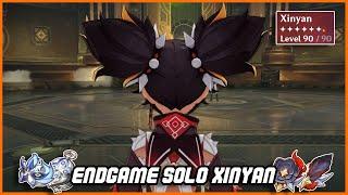 What a Maxed Out Solo Xinyan looks like | Genshin Impact