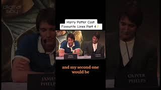 Harry Potter Cast Favourite Lines Part 4️ #shorts