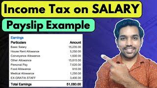 How to Calculate Income Tax on Salary in India | Income Tax Calculation Examples