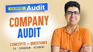 Company Audit Revision | CA Inter Audit | CA Shubham Keswani (AIR 8)