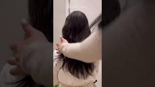 #차홍 #차홍뷰티팁 #차홍오리지널 #제품협찬 부시시한 머리에 예쁘게 묶을수있는 반묶음 스타일 고무줄두개로 따라해보세요