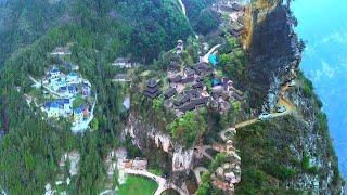 Amazing house on the cliff | The most dangerous cliff road | Wonders of China