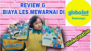 Review dan Biaya Les Mewarnai di Global Art Rawa Mangun