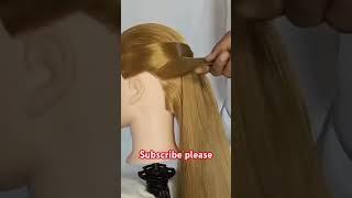 Easy heart hairstyle#hairstyle #tranding #easyhairstyle #shots #hair #simplehairstyle #vairalvideo