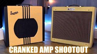 Cranked Amp Shootout! Fender Blues Junior vs. Supro Delta King 12