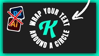 How To Easily Curve Text In A Circle (And Flip The Direction)