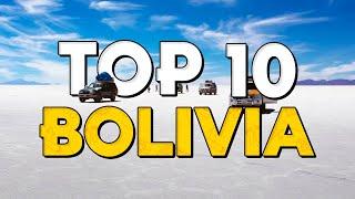 ️ TOP 10 Bolivia ⭐️ Que Ver y Hacer en Bolivia