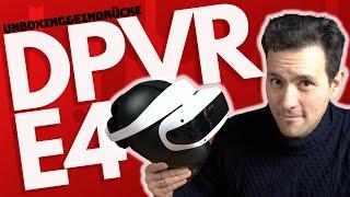 DPVR E4 - Ein neue SteamVR Brille mit Displayport Anschluss - Unboxing & Erster Eindruck