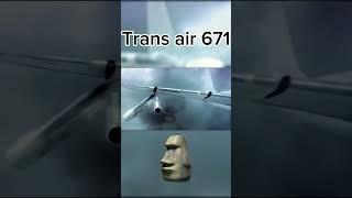 trans air 671  #aviation #plane #emergencylanding