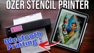 Ozer Bluetooth Tattoo Stencil Printer Review