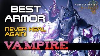 VAMPIRE RETURNS? BEST ENDGAME Armor set - EASY Part Farm in Monster Hunter Wilds (MHWs)