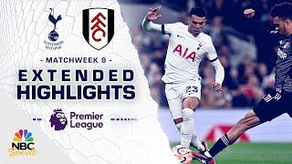 Tottenham Hotspur v. Fulham | PREMIER LEAGUE HIGHLIGHTS | 10/23/2023 | NBC Sports