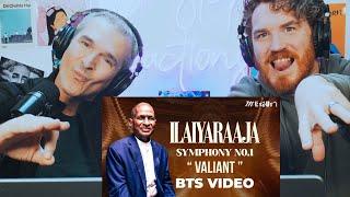 Ilaiyaraaja Symphony No. 1 - (Valiant) - BTS Video | Maestro Ilaiyaraaja | Mercuri REACTION!!