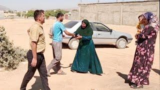 Severe Storm in Our Area : Atabek Meeting With Khorshid and Gave Her a Gift