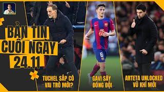 TIN CHIỀU 24/11: GAVI SẤY CẢ ĐÀN ANH, CHELSEA THẮNG NHỜ TRỌNG TÀI ? ARTETA UNLOCKED VŨ KHÍ MỚI