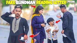 Blindman Reading Letter Prank - | @NewTalentOfficial