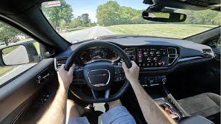 2023 Dodge Durango R:T Hemi Orange Plus: POV Drive, Impressions and ASMR