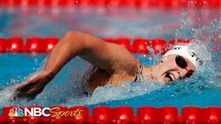 Katie Ledecky laps competition in TYR Pro Swim Series 1500m freestyle win | NBC Sports