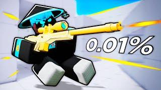 Unlocking DIAMOND CAMO for SNIPER in Roblox Rivals.. (0.001%)