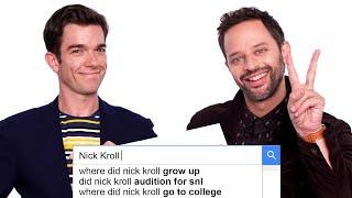 John Mulaney & Nick Kroll Answer the Web's Most Searched Questions | WIRED