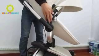 360 degree turn baby stroller